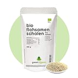 Bio Flohsamenschalen 99% Reinheit - Premium Qualität - laborgeprüft, ballaststoffreich, vegan, lower-Carb, glutenfrei, nachhaltig und fair angebaut, 500g