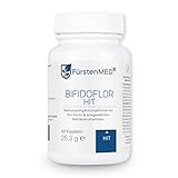 FürstenMED® Bifidoflor HIT - Lactobacillus und Bifidobacterium Kapseln bei Histaminintoleranz - 60 magensaftresistente Kapseln - Laborgeprüft, Vegan & Ohne Zusätze