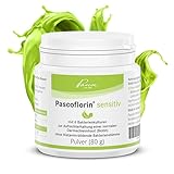 Pascoflorin sensitiv: Nahrungsergänzungsmittel mit Milchsäurebildenden Bakterienkulturen - ohne Histamin-bildende Bakterienstämme - vegan, laktose- und glutenfrei - 80 g